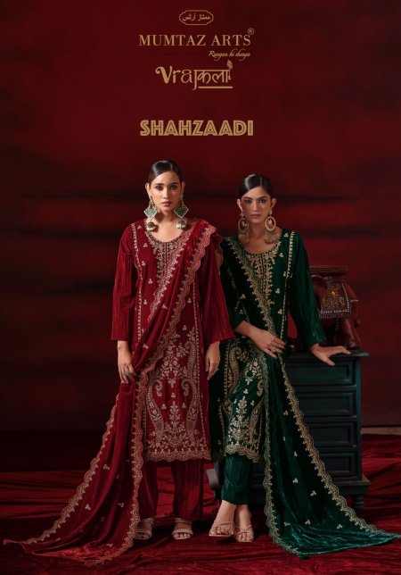Shahzaadi By Mumtaz Arts Crush Velvet Salwar Kameez